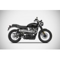 ZARD TIGER 70 HIGH MOUNT Exhaust for Triumph Street Scrambler